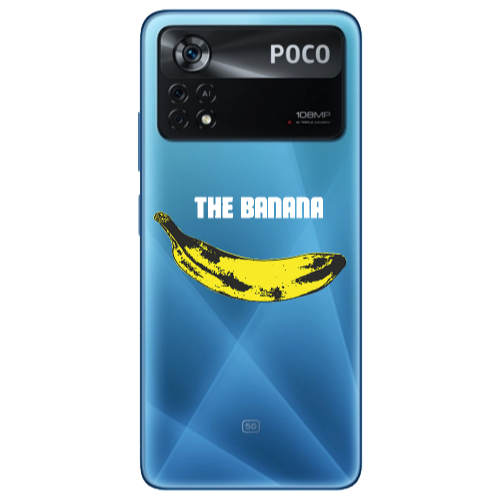 Xiaomi Poco X4 Pro The banana Transparent Silicone TPU Θήκη