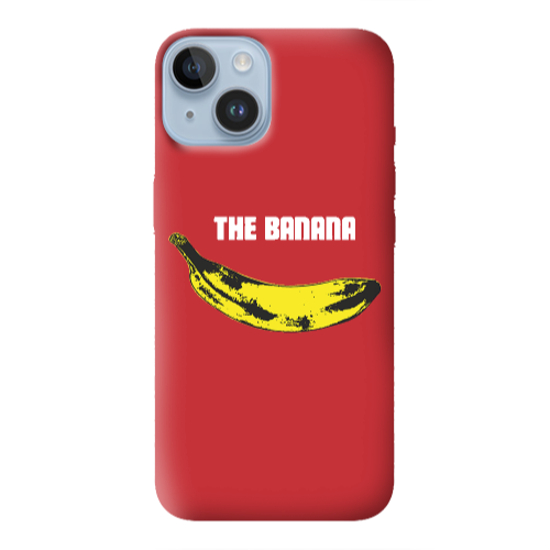 Apple iPhone 14 Plus The banana Red Colored Silicone TPU Θήκη