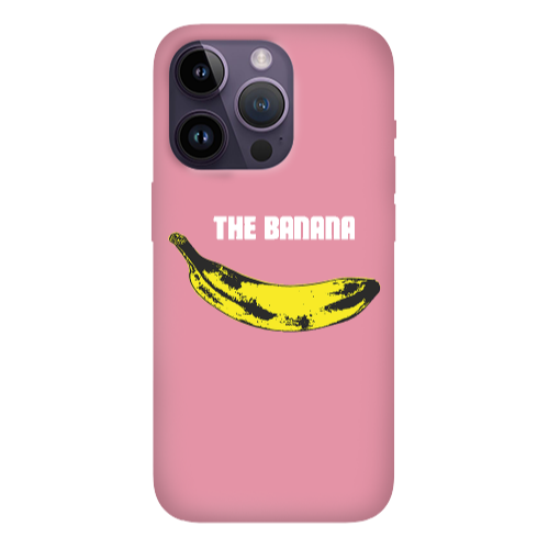 Apple iPhone 14 Pro  The banana Pink Colored Silicone TPU Θήκη