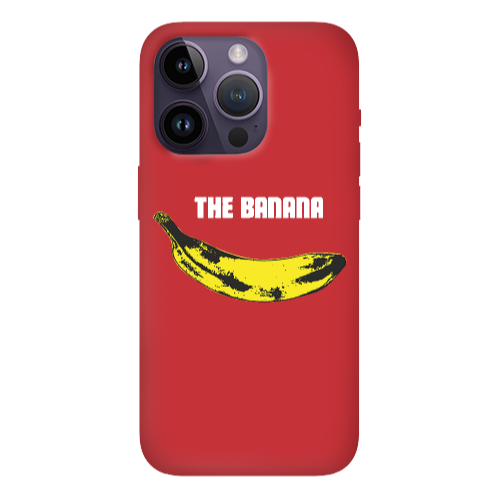 Apple iPhone 14 Pro Max The banana Red Colored Silicone TPU Θήκη