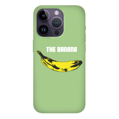 Apple iPhone 14 Pro Max The banana Light Green Colored Silicone TPU Θήκη