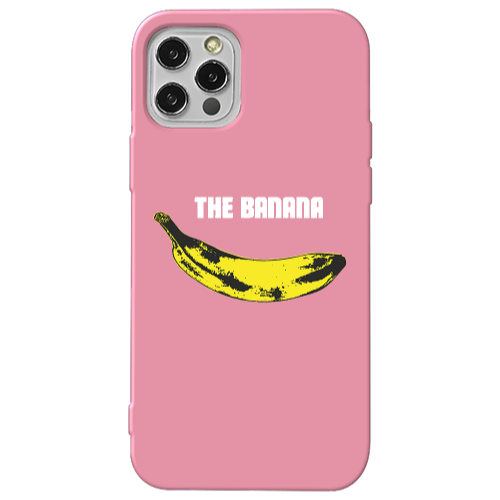 Apple iPhone 13 Pro The banana Pink Colored Silicone TPU Θήκη