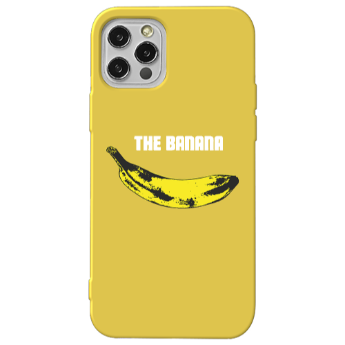 Apple iPhone 13 Pro The banana Yellow Colored Silicone TPU Θήκη