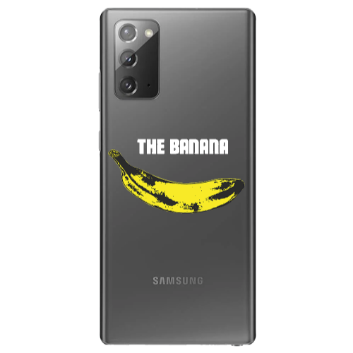 Samsung Note 20 The banana Transparent Silicone TPU Θήκη