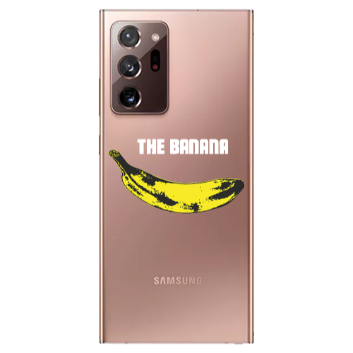 Samsung Note 20 Ultra The banana Transparent Silicone TPU Θήκη