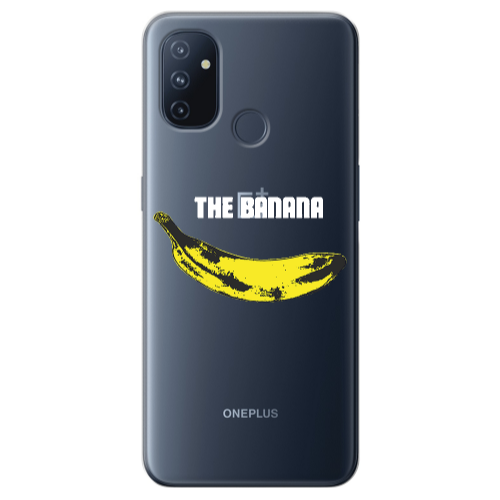 Oneplus Nord 100 The banana Transparent Silicone TPU Θήκη
