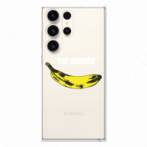 Samsung S23 Ultra The banana Transparent Silicone TPU Θήκη