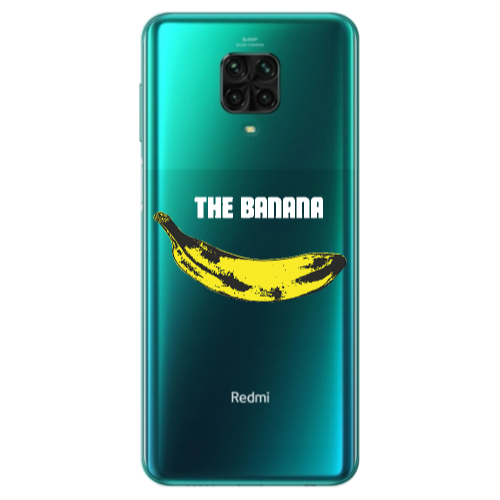 Xiaomi Redmi Note 9S The banana Transparent Silicone TPU Θήκη