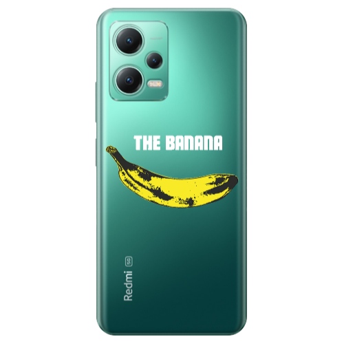 Xiaomi Redmi Note 12 Pro 5G The banana Transparent Silicone TPU Θήκη