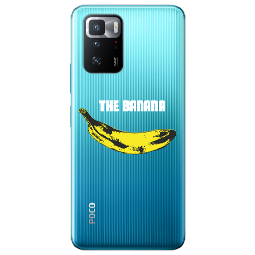 Xiaomi Poco X3 GT The banana Transparent Silicone TPU Θήκη