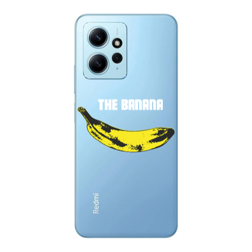 Xiaomi Redmi Note 12 4G The banana Transparent Silicone TPU Θήκη
