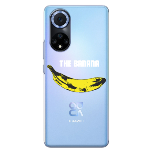 Huawei Nova 9 The banana Transparent Silicone TPU Θήκη