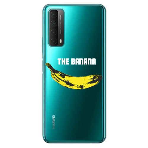 Huawei P Smart 2021 The banana Transparent Silicone TPU Θήκη