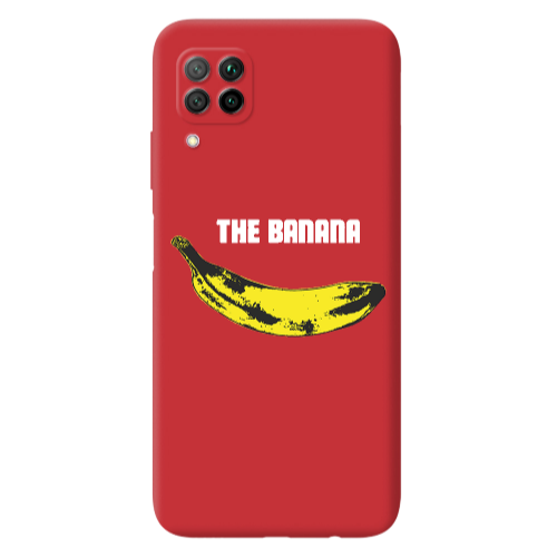 Huawei P40 Lite The banana Red Colored Silicone TPU Θήκη