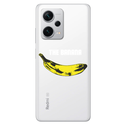 Xiaomi Redmi Note 12 5G The banana Transparent Silicone TPU Θήκη
