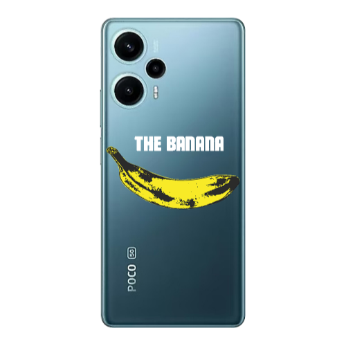 Xiaomi Poco F5 The banana Transparent Silicone TPU Θήκη
