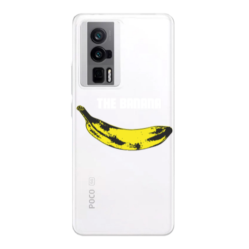 Xiaomi Poco F5 Pro The banana Transparent Silicone TPU Θήκη