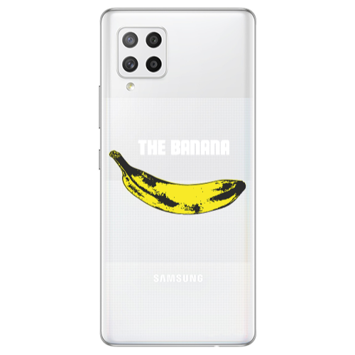 Samsung A42 5G The banana Transparent Silicone TPU Θήκη