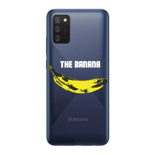 Samsung A02s The banana Transparent Silicone TPU Θήκη