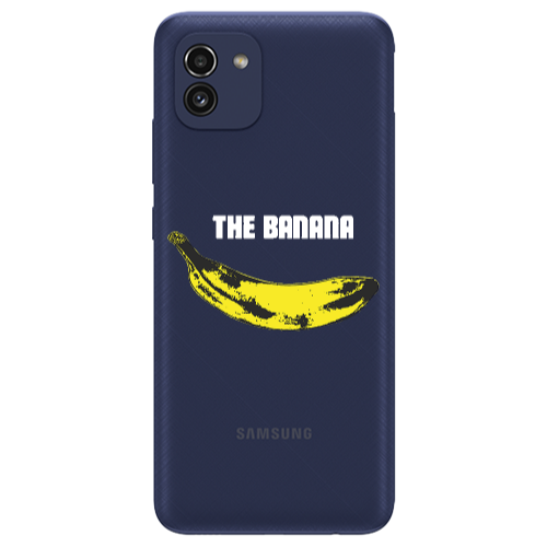 Samsung A03 The banana Transparent Silicone TPU Θήκη