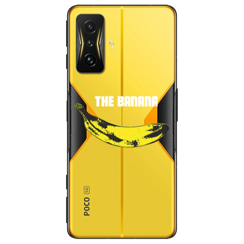 Xiaomi Poco F4 Gt The banana Transparent Silicone TPU Θήκη