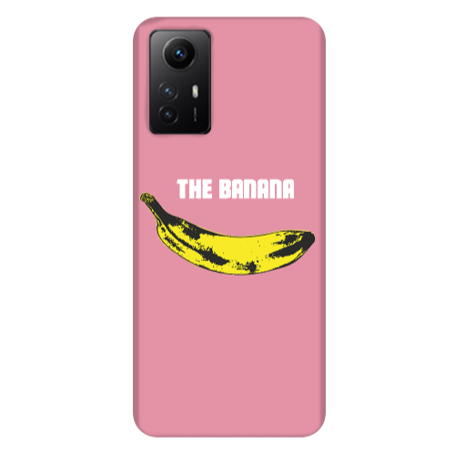 Xiaomi Redmi Note 12s The banana Pink Colored Silicone TPU Θήκη