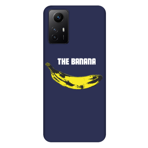 Xiaomi Redmi Note 12s The banana Dark blue Colored Silicone TPU Θήκη