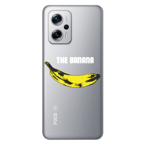 Xiaomi Poco X4 GT The banana Transparent Silicone TPU Θήκη