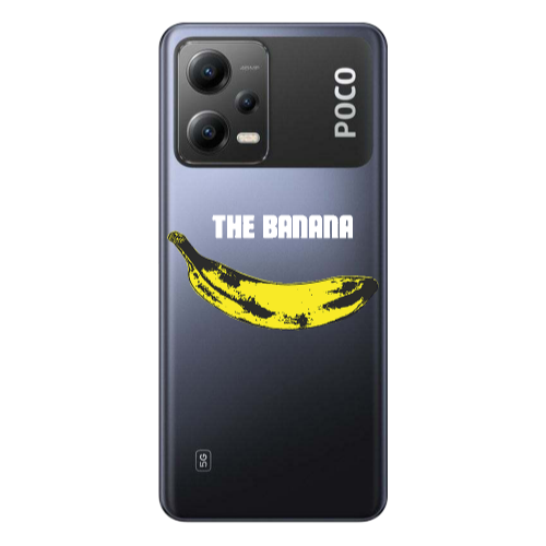 Xiaomi Poco X5 The banana Transparent Silicone TPU Θήκη