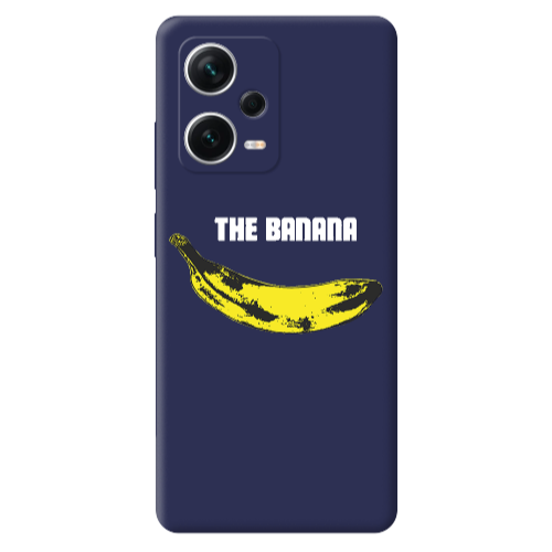 Xiaomi Poco X5 The banana Dark blue Colored Silicone TPU Θήκη