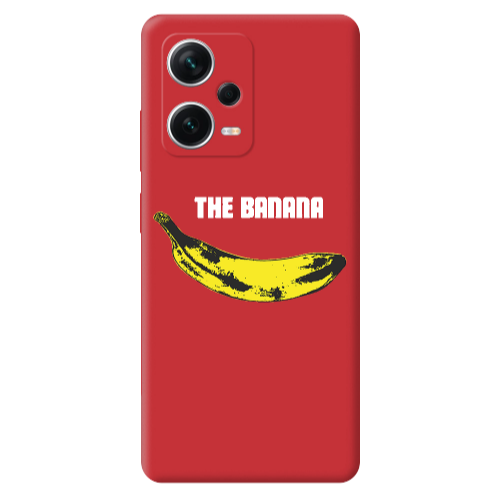 Xiaomi Poco X5 The banana Red Colored Silicone TPU Θήκη