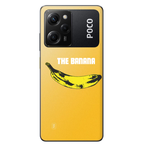 Xiaomi Poco X5 Pro The banana Transparent Silicone TPU Θήκη