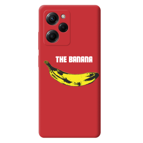 Xiaomi Poco X5 Pro The banana Red Colored Silicone TPU Θήκη