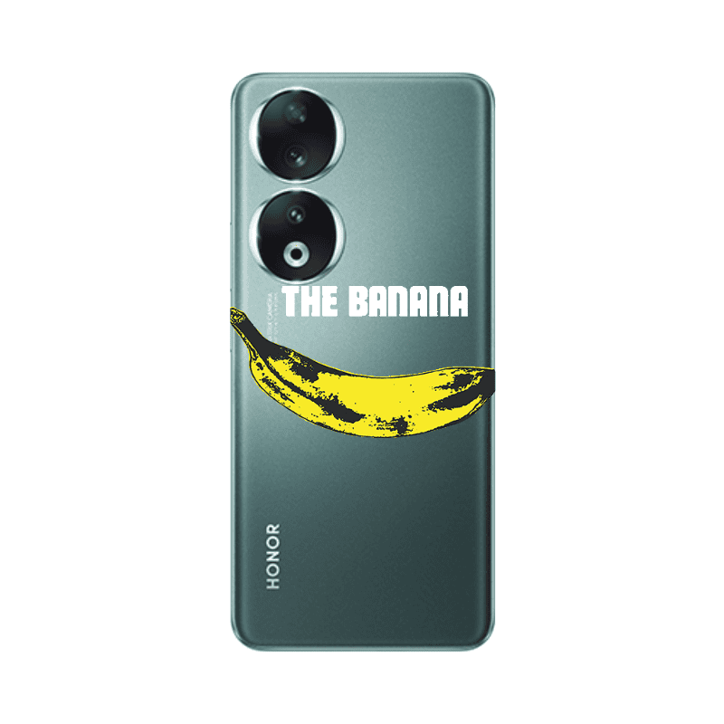 Honor 90 5G The banana Transparent Silicone TPU Θήκη