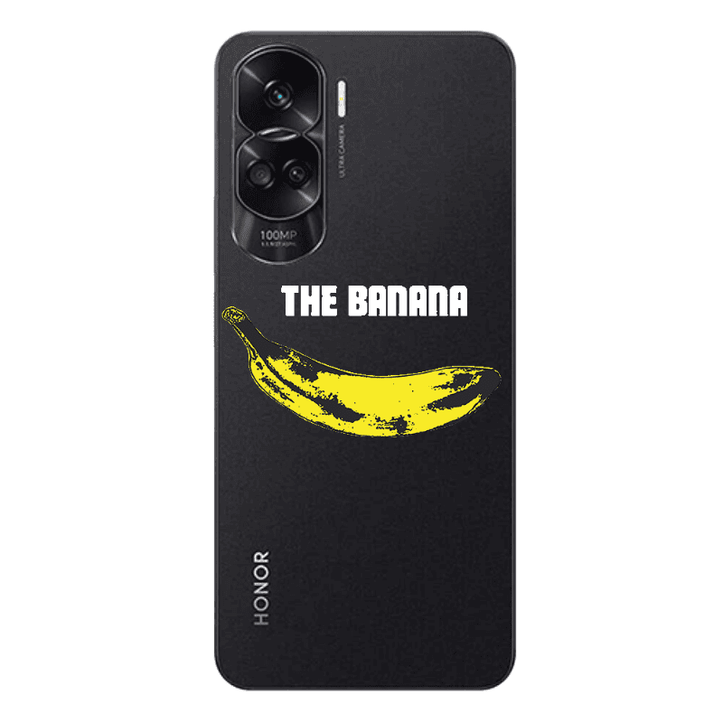 Honor 90 Lite 5G The banana Transparent Silicone TPU Θήκη