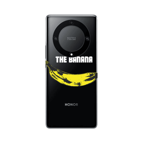 Honor Magic5 Lite 5G The banana Transparent Silicone TPU Θήκη
