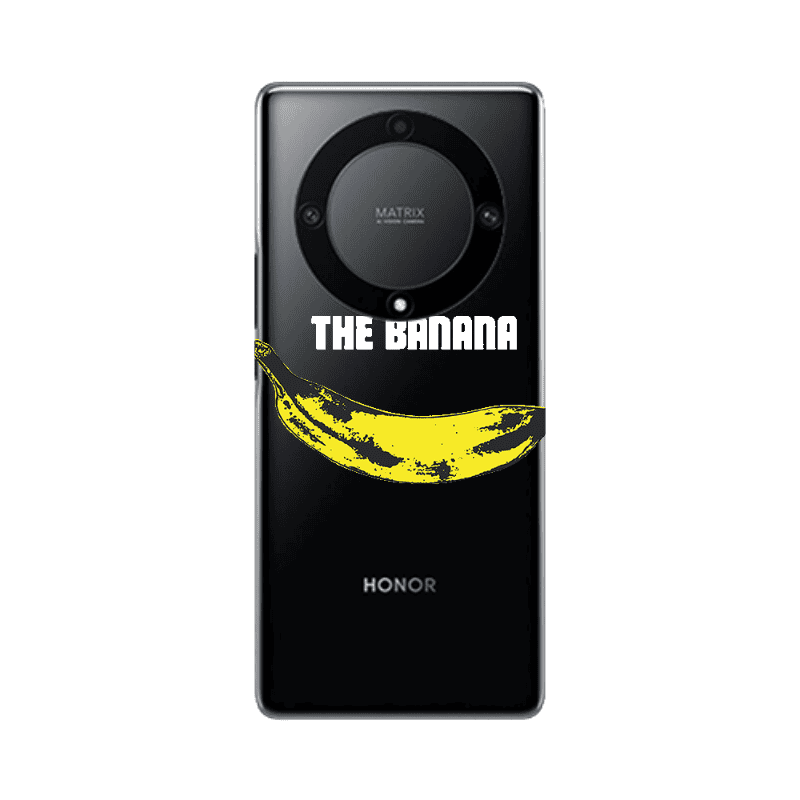 Honor Magic5 Lite 5G The banana Transparent Silicone TPU Θήκη