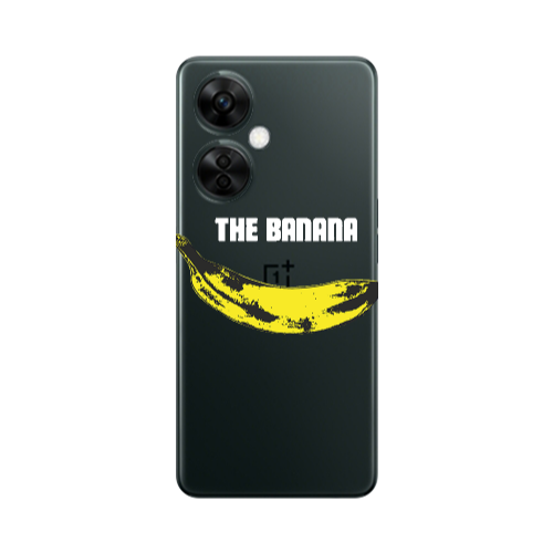 Oneplus Nord CE 3 Lite 5G The banana Transparent Silicone TPU Θήκη