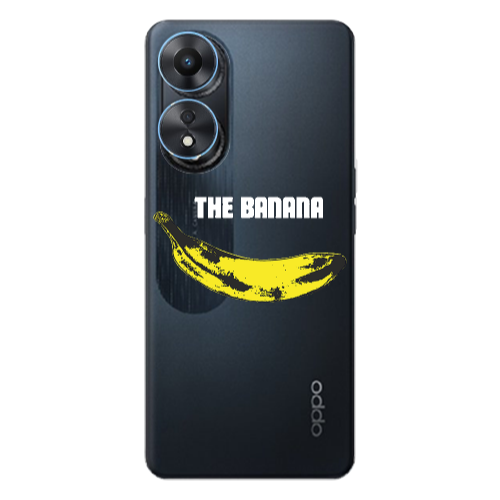 Oppo A 98 The banana Transparent Silicone TPU Θήκη