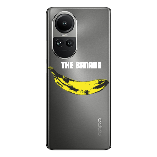 Oppo Reno10 5G The banana Transparent Silicone TPU Θήκη