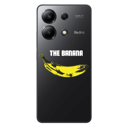 Xiaomi Redmi Note 13 4G The banana Transparent Silicone TPU Θήκη