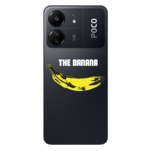 Xiaomi Poco C65 The banana Transparent Silicone TPU Θήκη