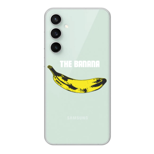 Samsung S24 The banana Transparent Silicone TPU Θήκη
