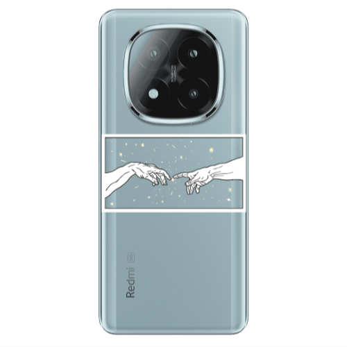 Xiaomi Redmi Note 14 Pro + 5g Touch Transparent Silicone TPU Θήκη