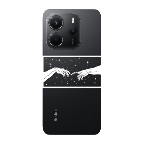 Xiaomi Redmi Note 14 Touch Transparent Silicone TPU Θήκη