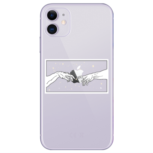 Apple iPhone 11  Touch Transparent Silicone TPU Θήκη