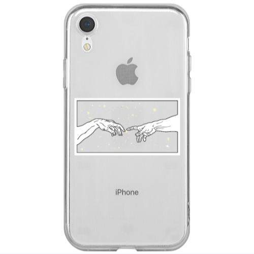 Apple iPhone Xr Touch Transparent Silicone TPU Θήκη