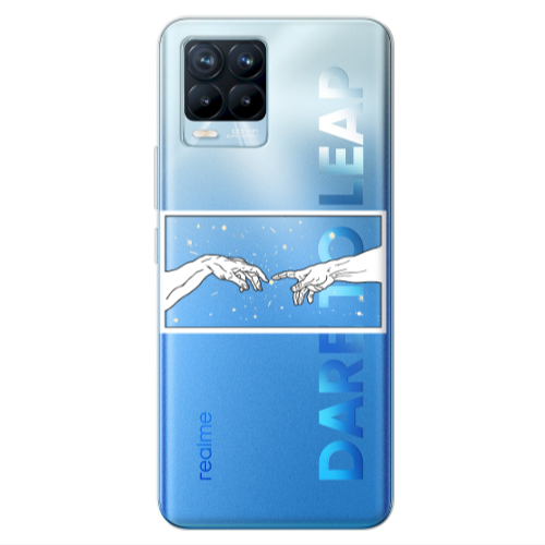 Realme 8 Pro Touch Transparent Silicone TPU Θήκη