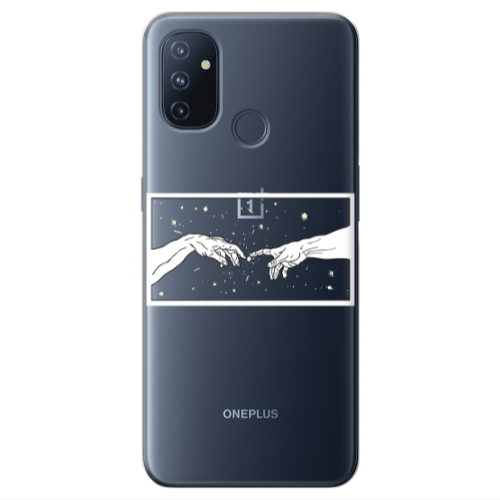 Oneplus Nord 100 Touch Transparent Silicone TPU Θήκη
