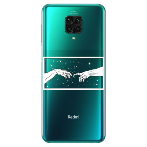 Xiaomi Redmi Note 9S Touch Transparent Silicone TPU Θήκη